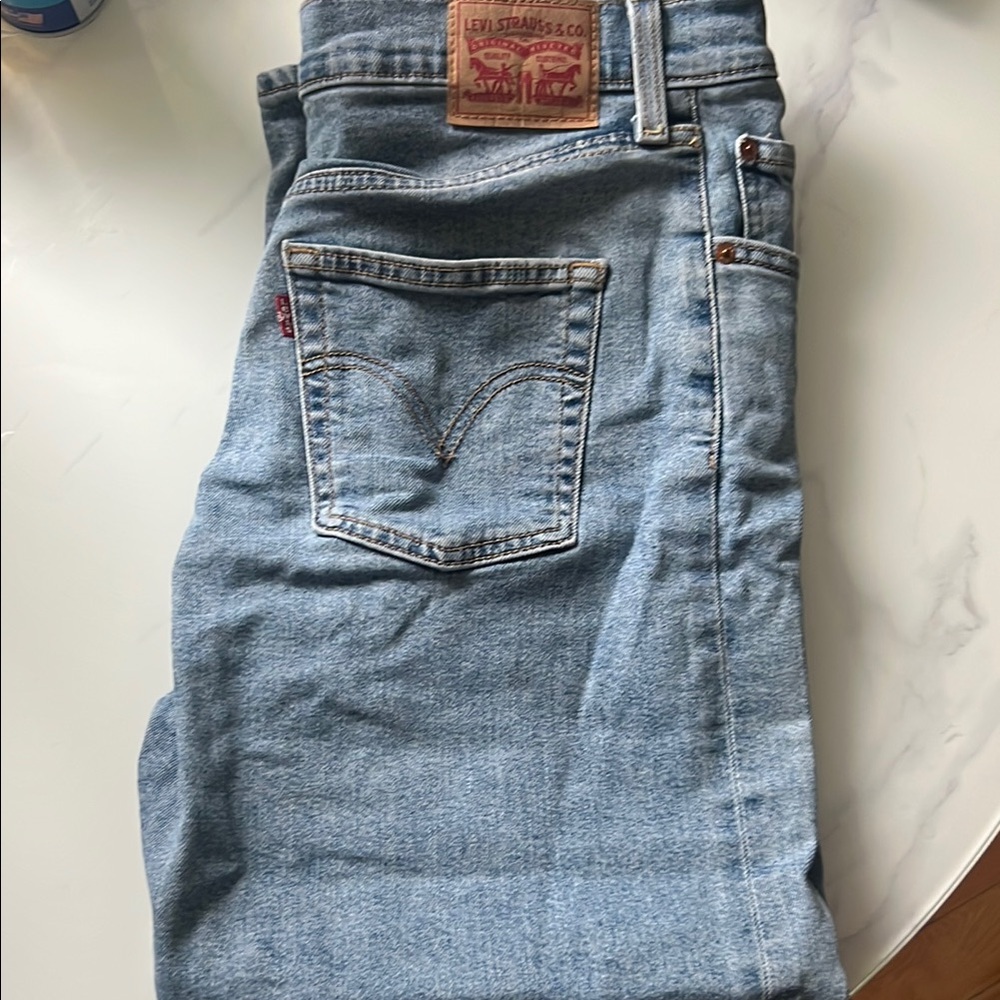 Levi's Blue Straight Jeans Classic Style